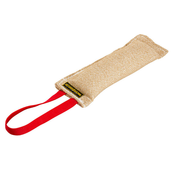 Jute Bite Tug 1 Handle 2 1/3 x 12