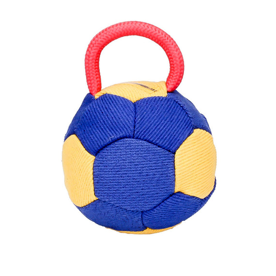 French Linen Dog Bite Toy with a Handle - DogSports4u