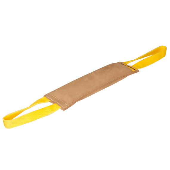 Leather Dog Bite Tug with 2 Handles - DogSports4u