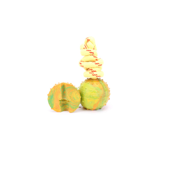 2 inch (5 cm) Solid Rubber Dog Ball for Training and Retrieving - DogSports4u