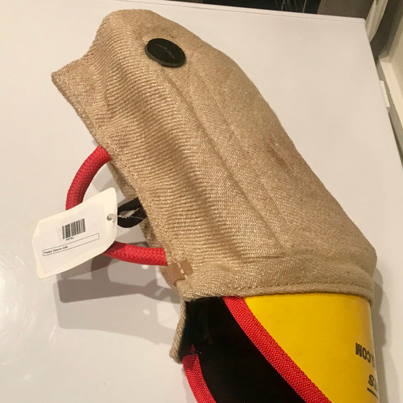 Jute Puppy Sleeve with Handle - DogSports4u