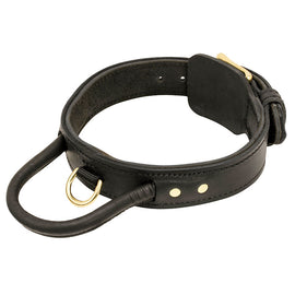 2 ply Leather Agitation Dog Collar - DogSports4u