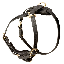 Light Leather Harness for SAR and Tracking - DogSports4u