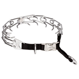 Prong Collar with Nylon Loop and Quick Release Buckle (3.20mm) (1/6 inch)