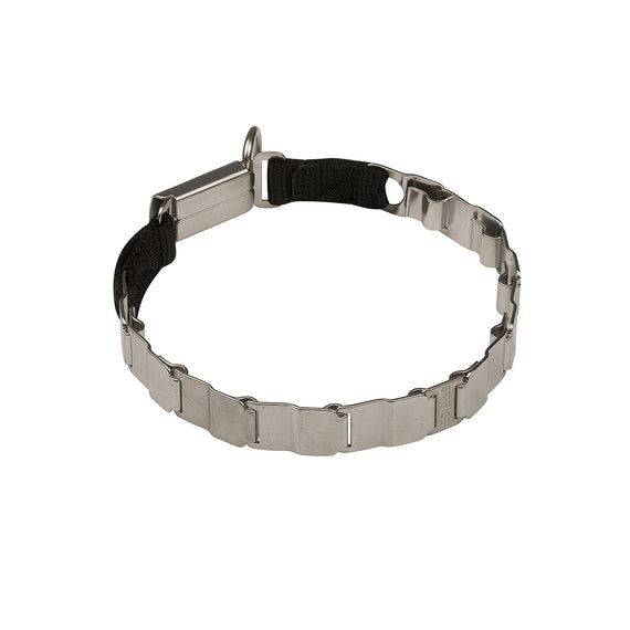 Herm Sprenger NeckTech Stainless Steel Collar with Click Lock - DogSports4u