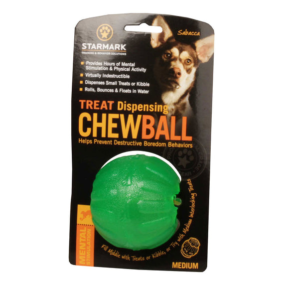 Treat Dispensing Chew Dog Ball - DogSports4u