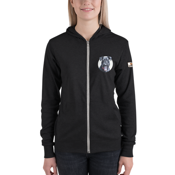 Schnauzer Unisex zip hoodie