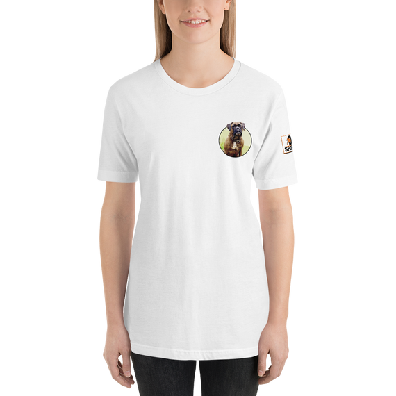 Boxer Dog Unisex T-Shirt - WHITE