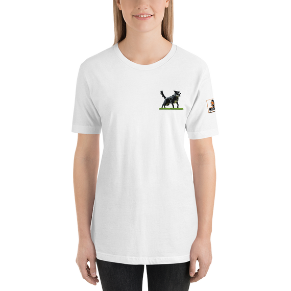 Border Collie Unisex T-Shirt - WHITE