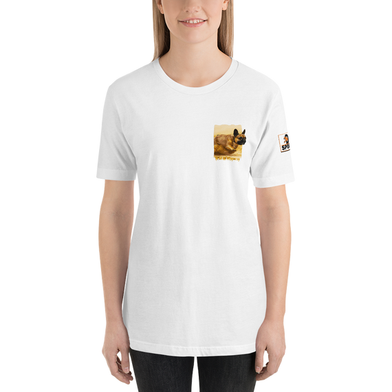 French Bulldog Unisex T-Shirt - WHITE
